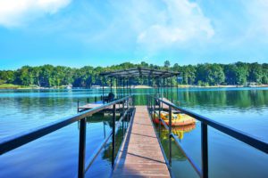 Real Estate Photo Shoot Lake Dock